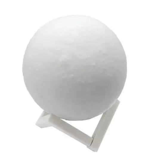 LUMINÁRIA LUA C/ SUPORTE PLÁSTICO (12 CM)